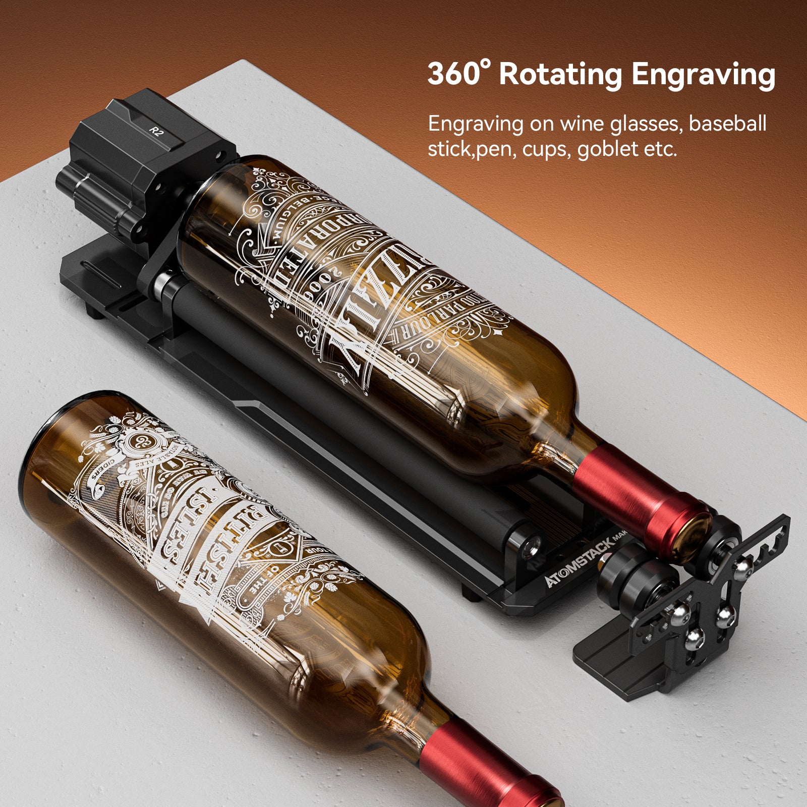 AtomStack R2 V2 Laser Engraver Rotary Roller