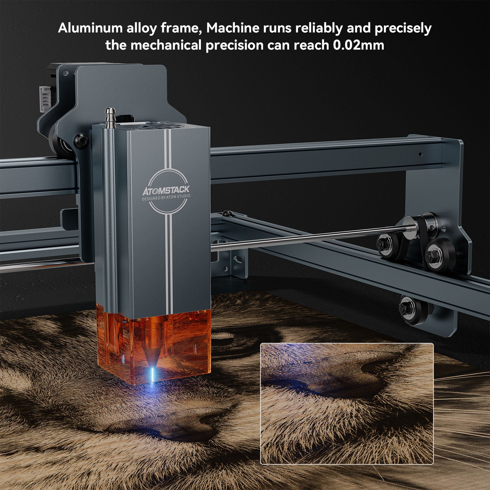 AtomStack Ace Pro V2 Laser Engraver (A20 Pro V2 / A10 Pro V2)