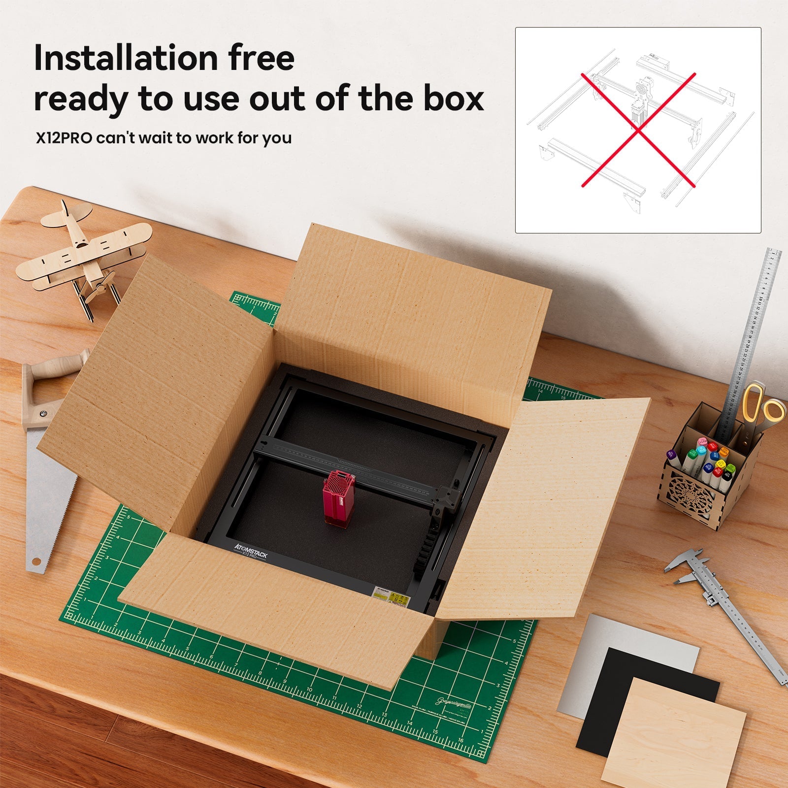 AtomStack X12 PRO Laser Engraver