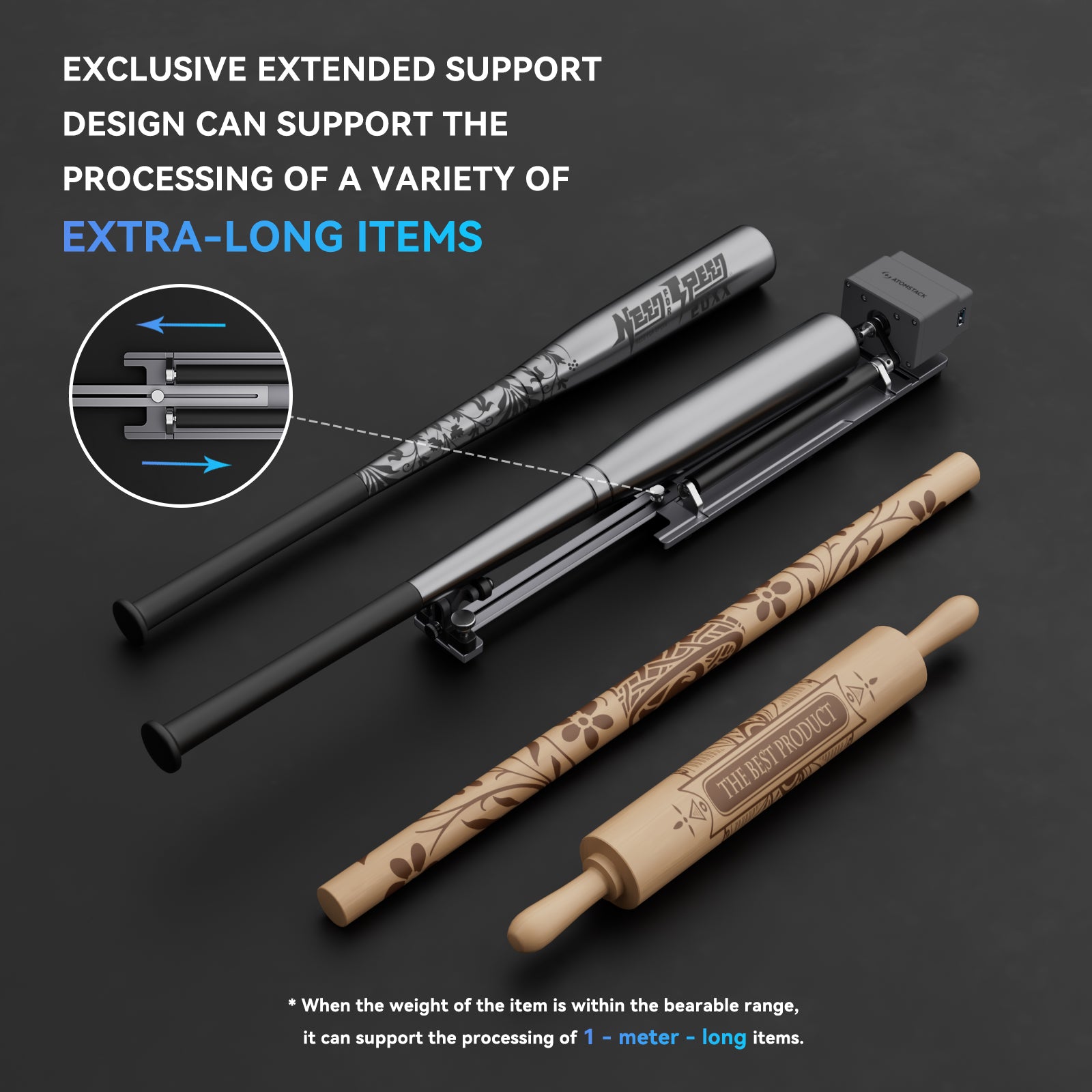 AtomStack R6 Rotary Roller