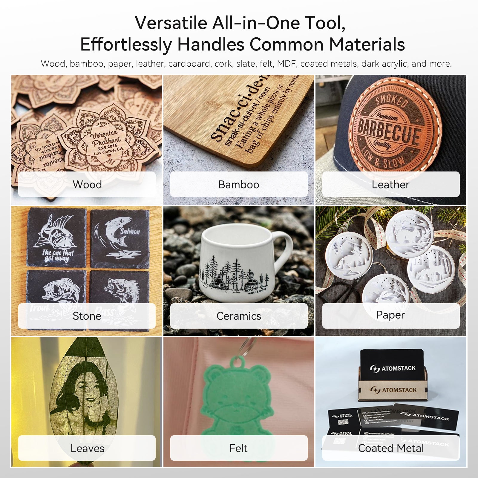 AtomStack Swift Mini Laser Engraver