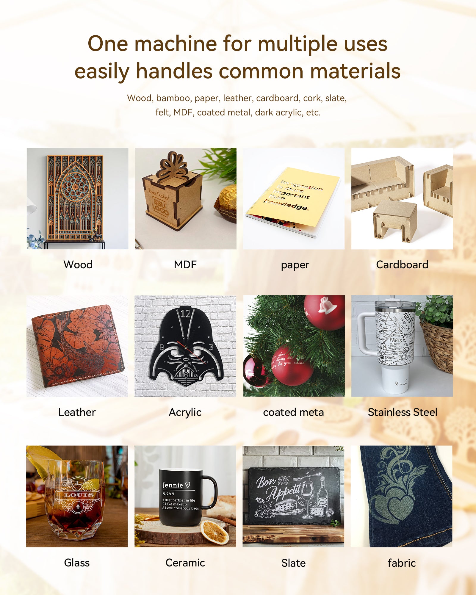 AtomStack Atelier AI Diode Laser Engraver with Built-in Camera