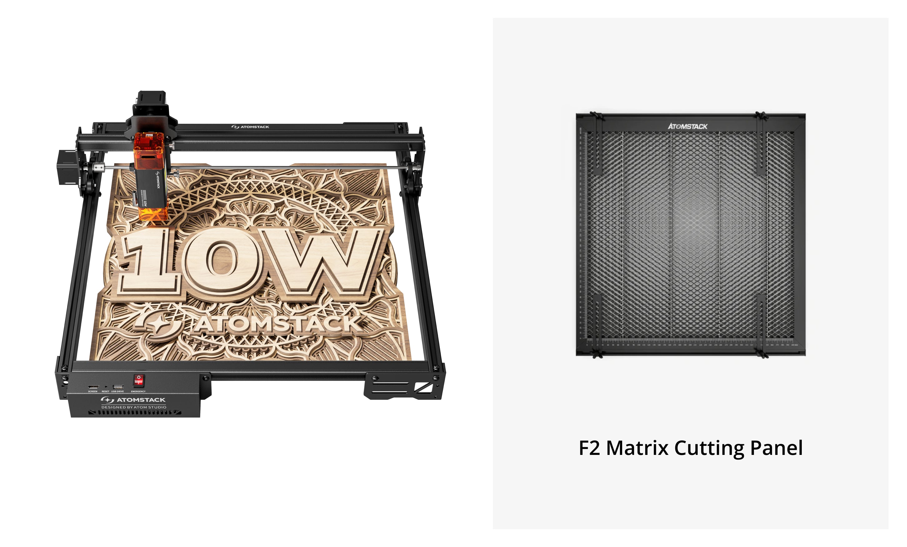 【99 % neu generalüberholt】A10 Pro V2 Lasergravierer