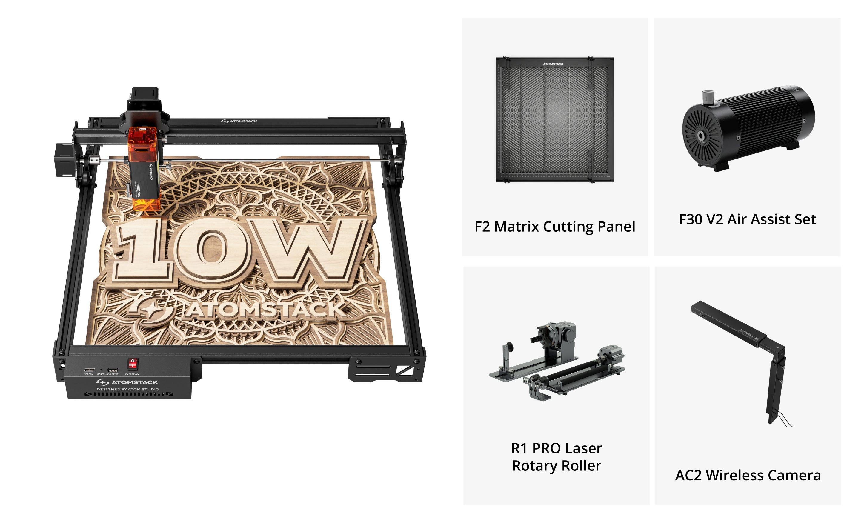 Graveur laser AtomStack A10 Pro V2