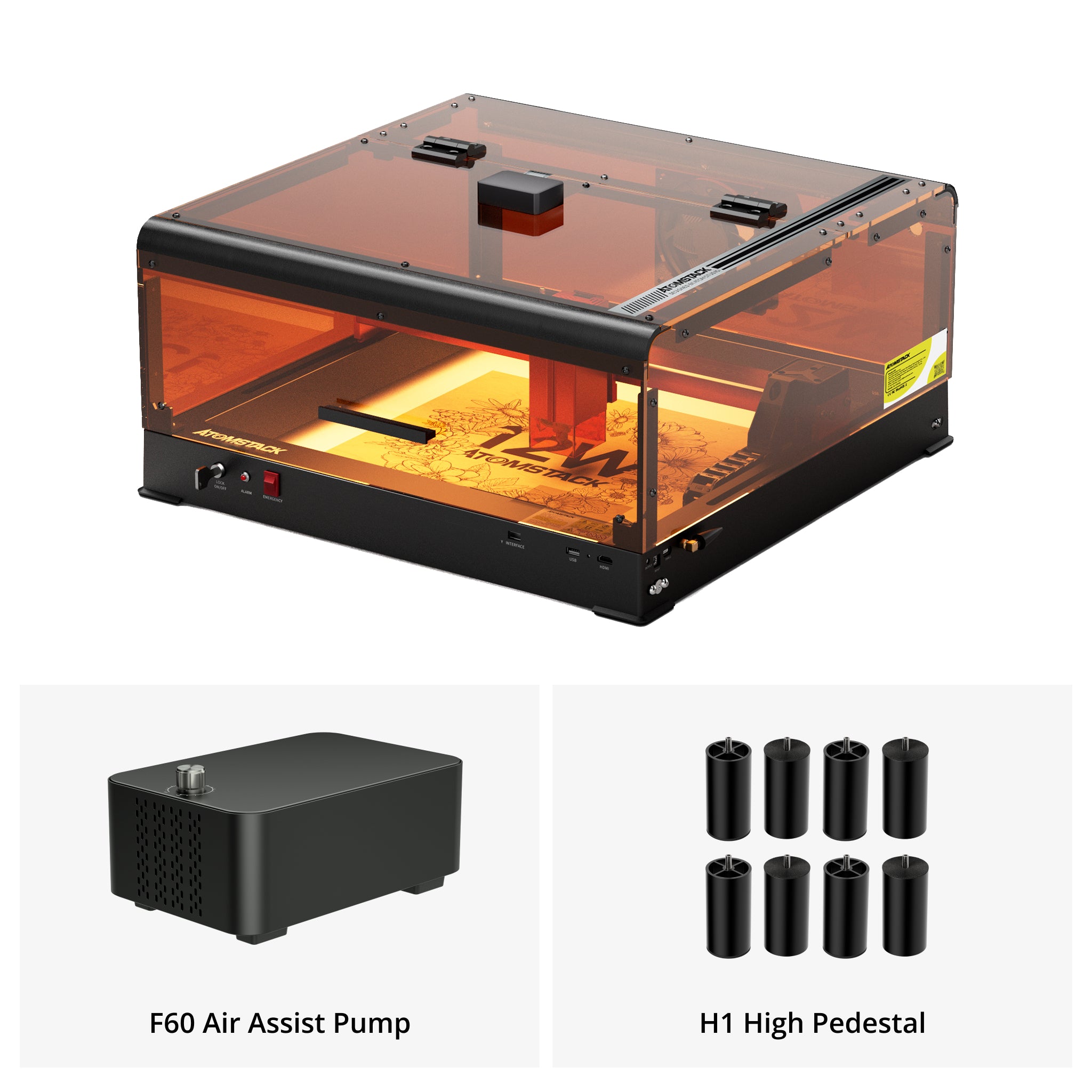 Incisore laser AtomStack A12 Ultra