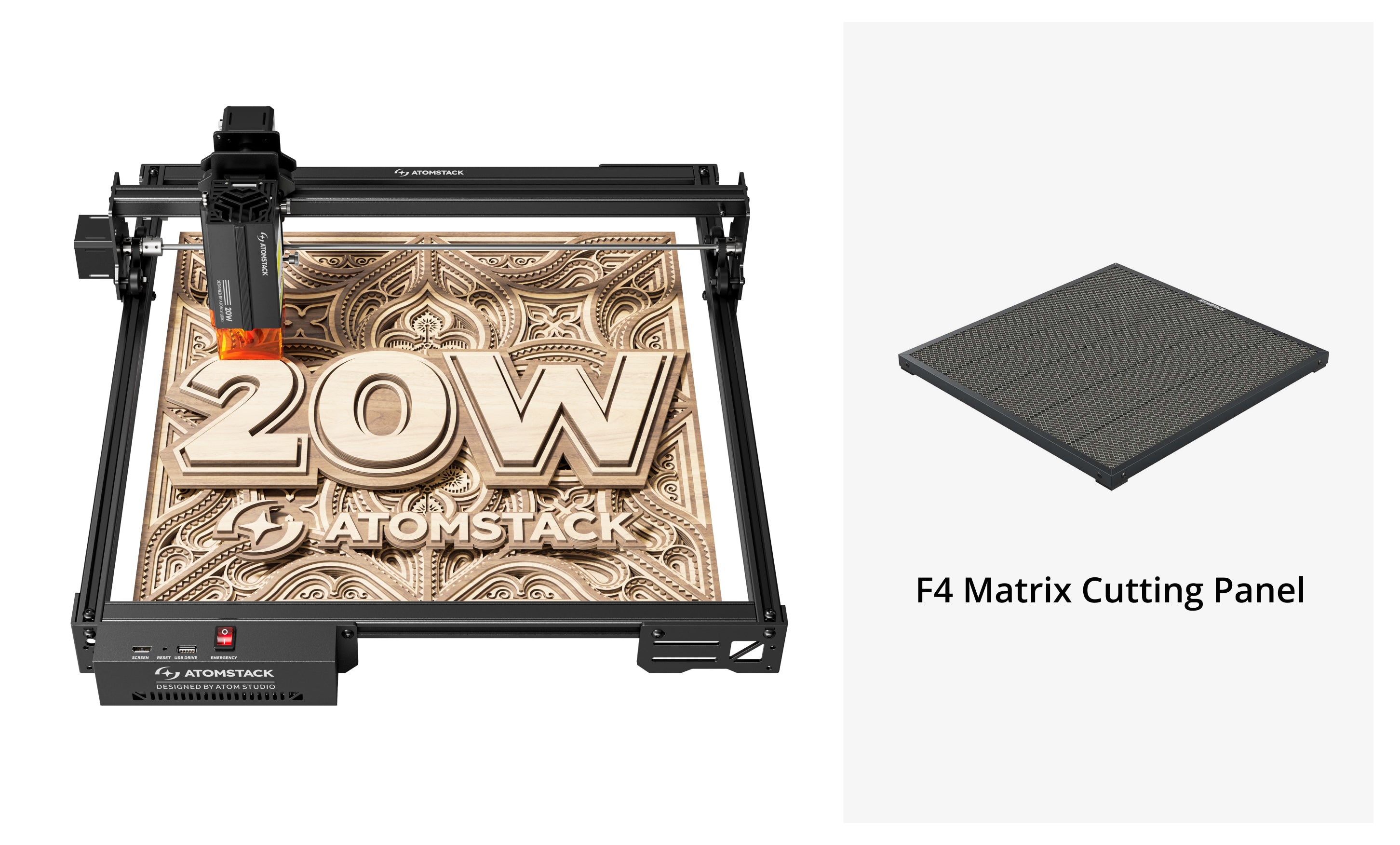 【Reacondicionado】Grabador láser A20 Pro V2