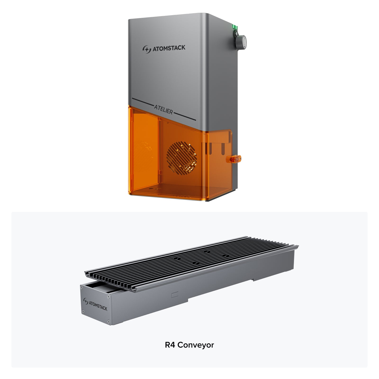 AtomStack Atelier AI Diode Laser Engraver with Built-in Camera