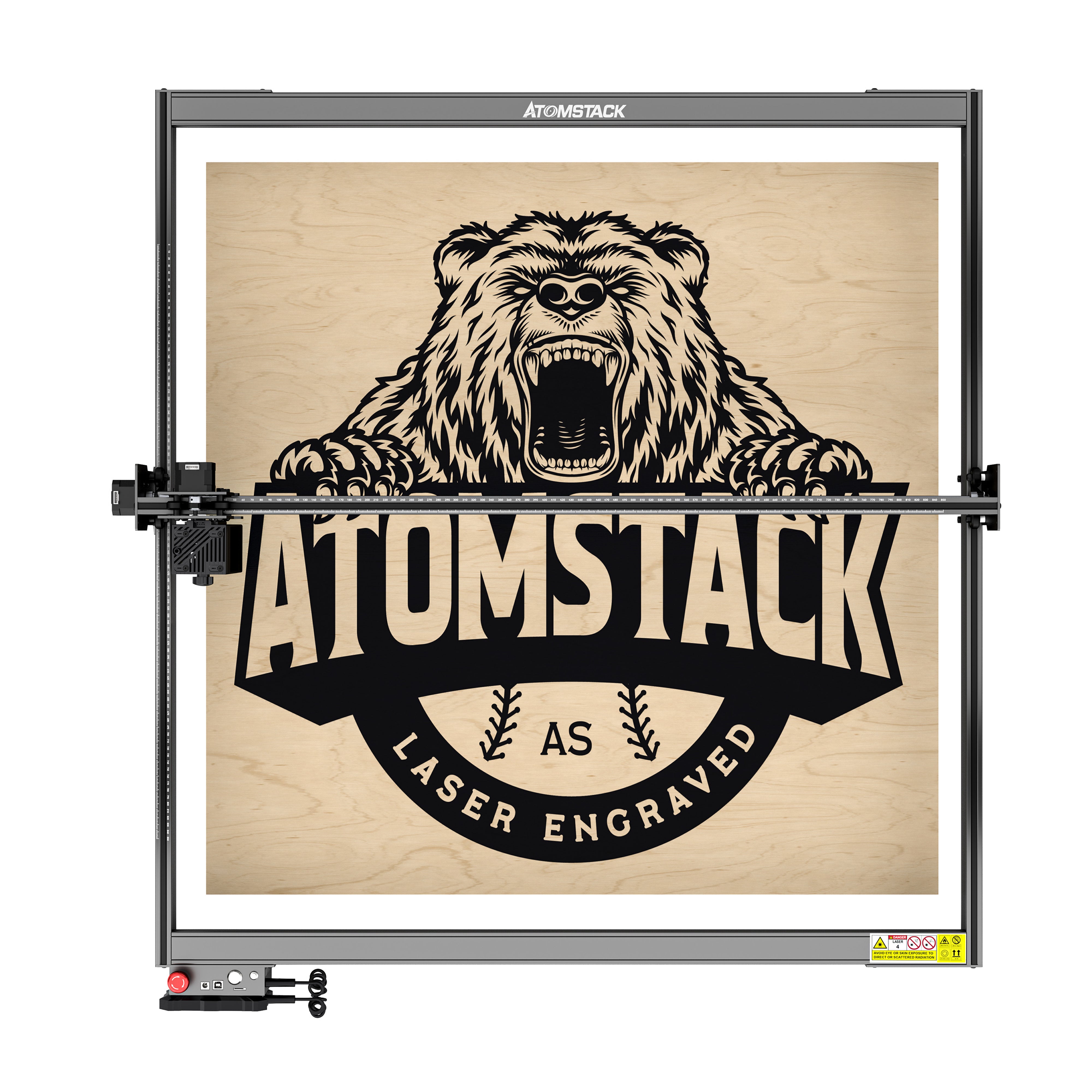 AtomStack E85 Expansion Kit: Enhance Your Laser Engraving Area to 850*800mm