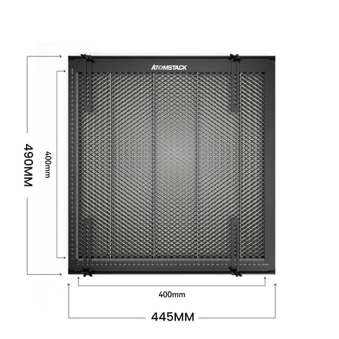 AtomStack F2 Laser Engraving Cutting Honeycomb Working Table Board Platform with Fixtures