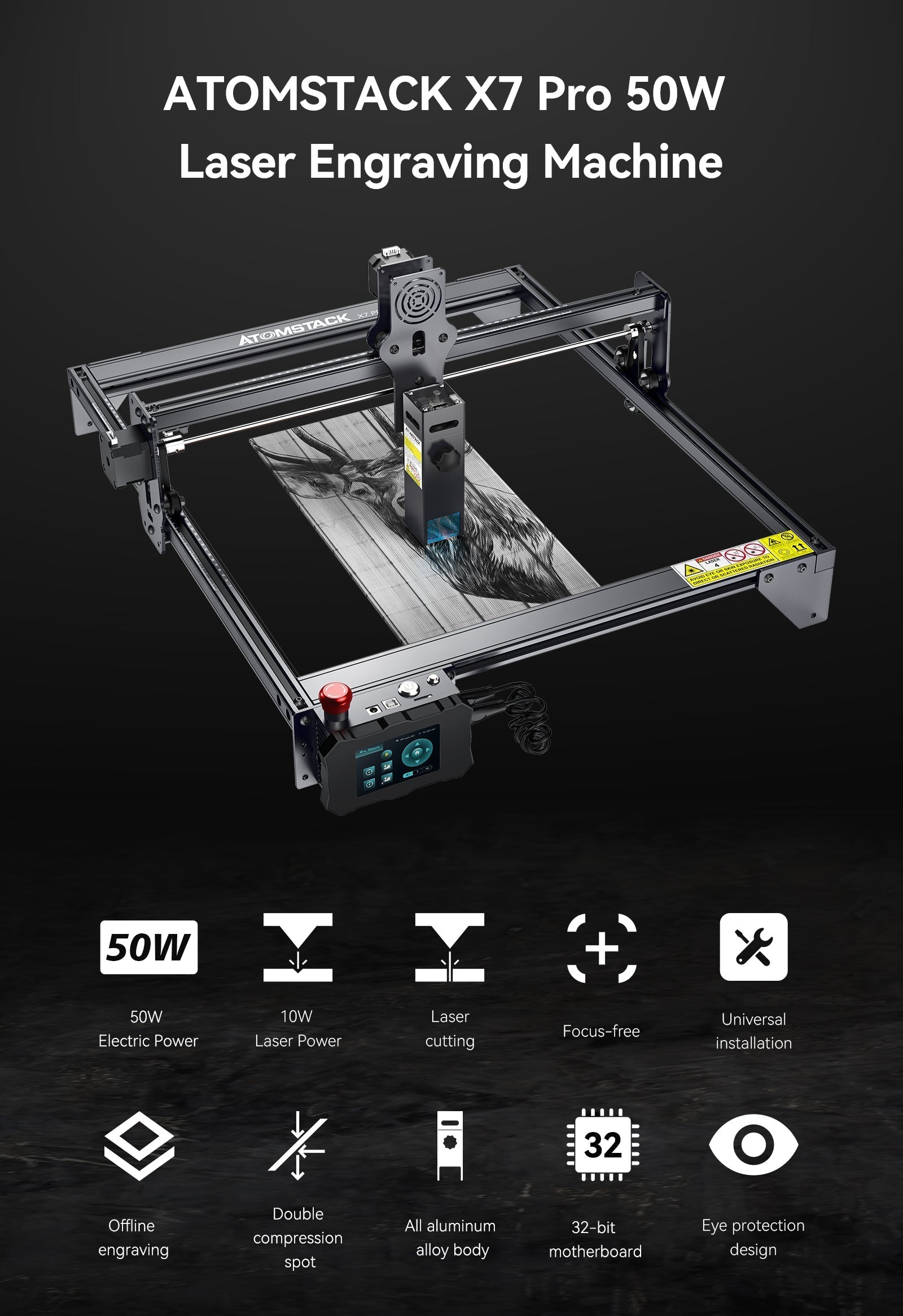 Atomstack X7 Pro Laser Engraver