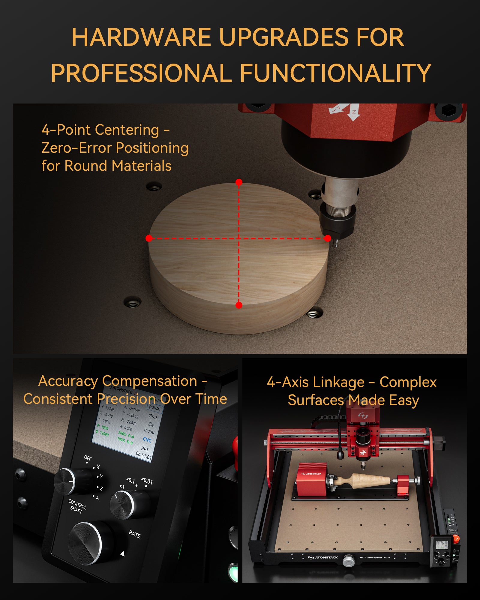 AtomStack C4 Pro CNC Router