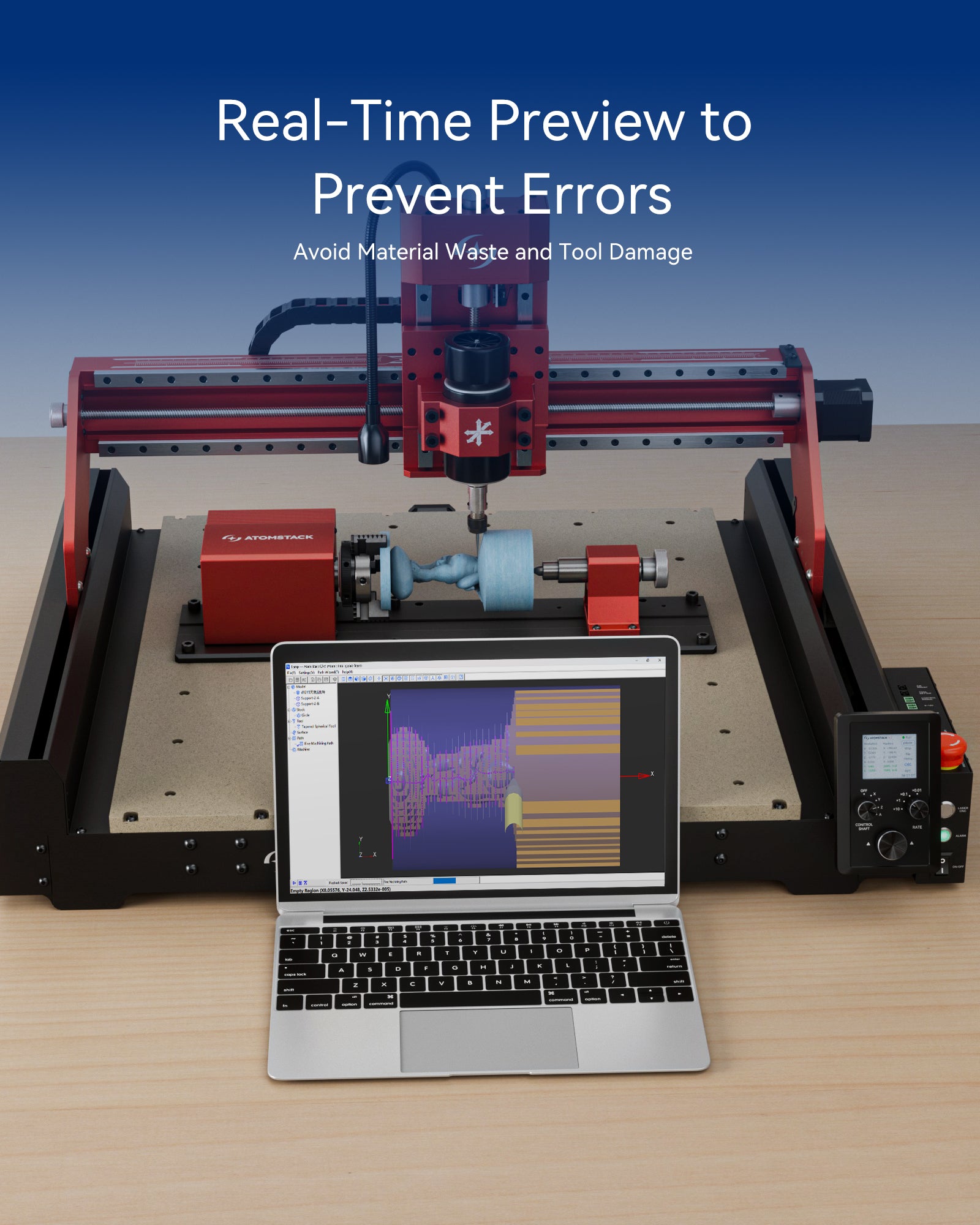 AtomStack C4 Pro CNC Router