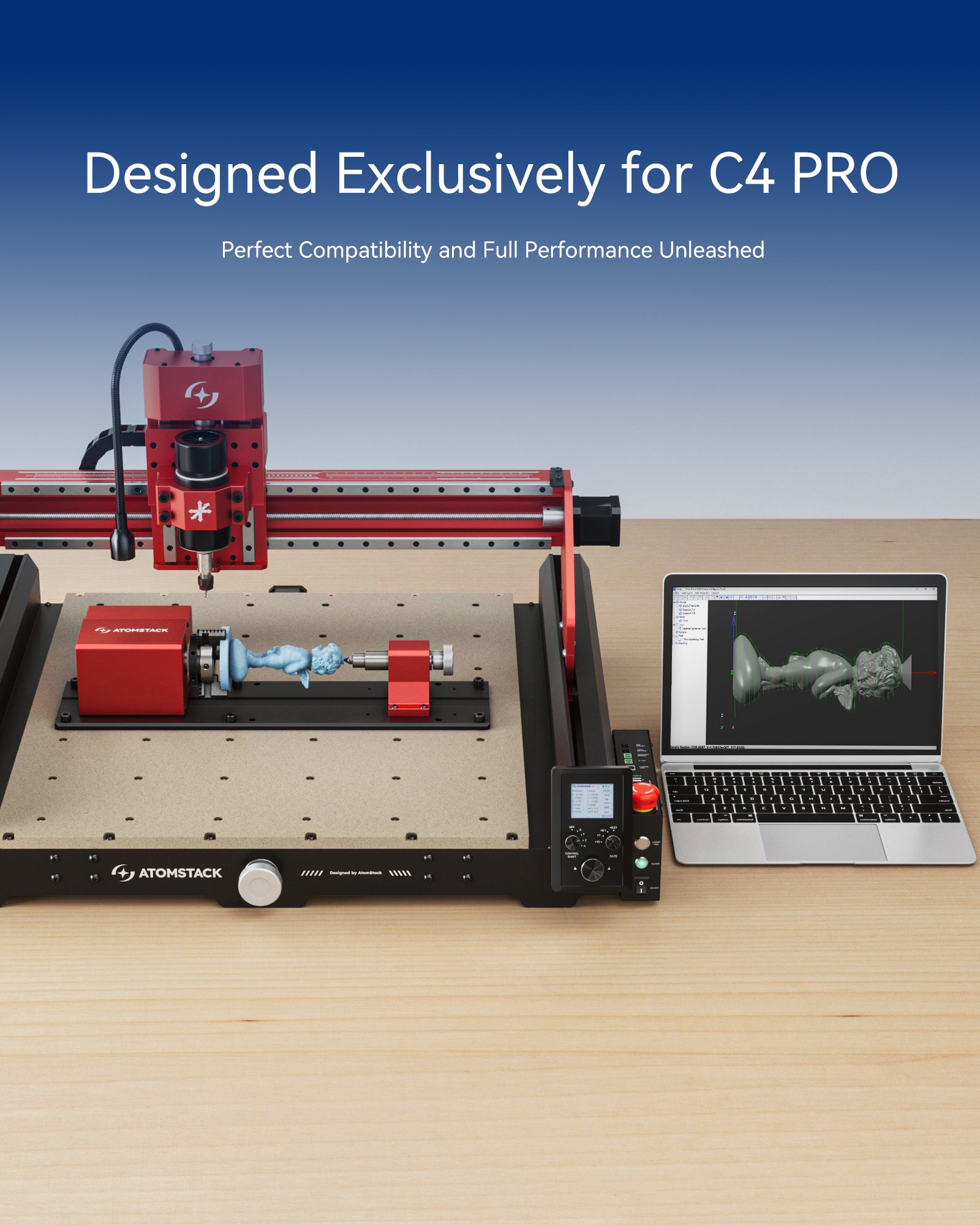 AtomStack C4 Pro CNC Router