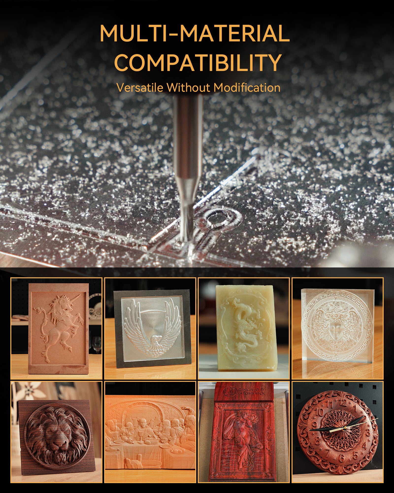 AtomStack C4 Pro CNC Router