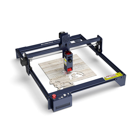 Refurbished AtomStack A5 M50 Laser Engraver 5W DIY Engraving Cutting Machine for Wood Metal Leather