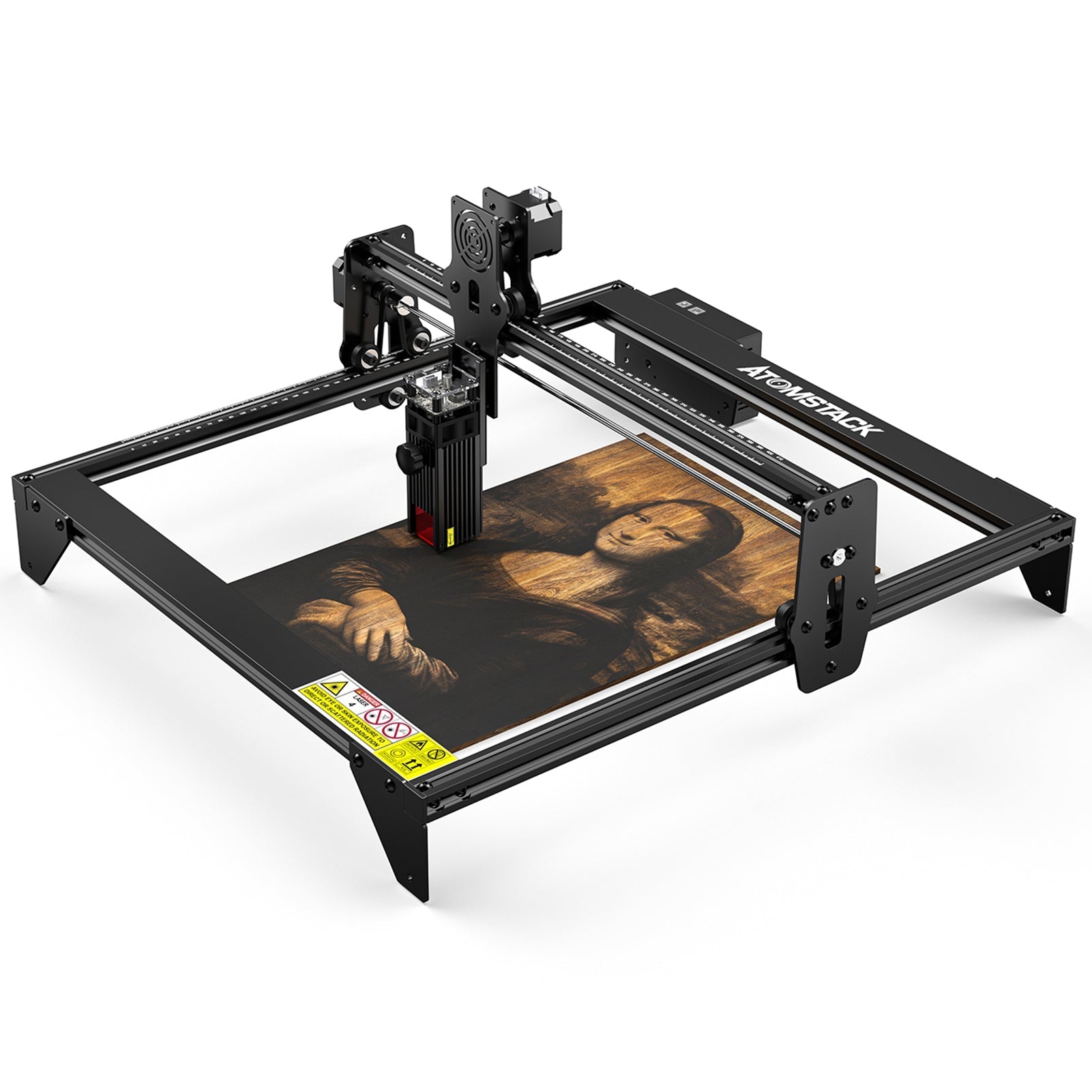 Refurbished AtomStack A5 M40 CNC Laser Engraver 410X400mm for Wood Metal
