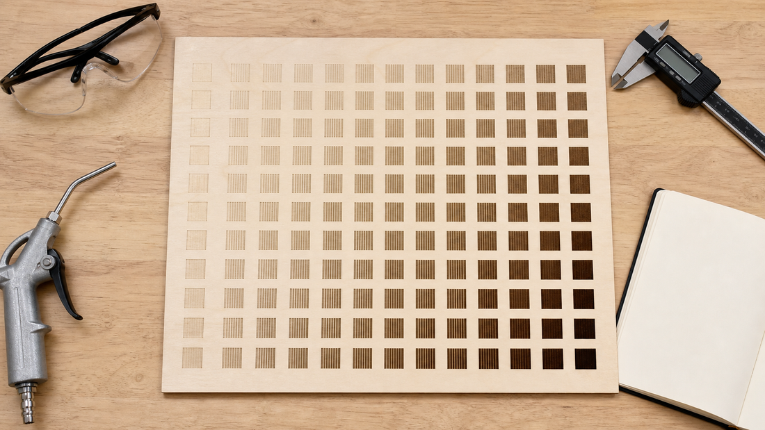 Laser Engraver Settings Guide: Official Starting Points and a Safer Test Method