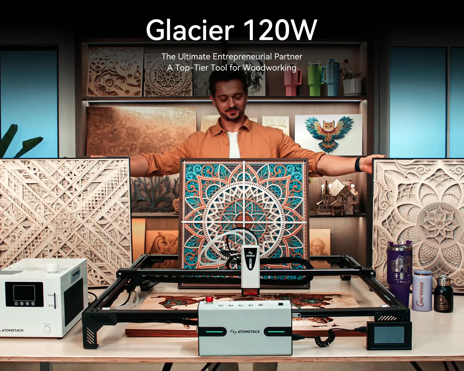 Water Cooling vs Air Cooling Explained: Why Can the AtomStack Glacier Run 24 Hours Without Power Loss? (2026)