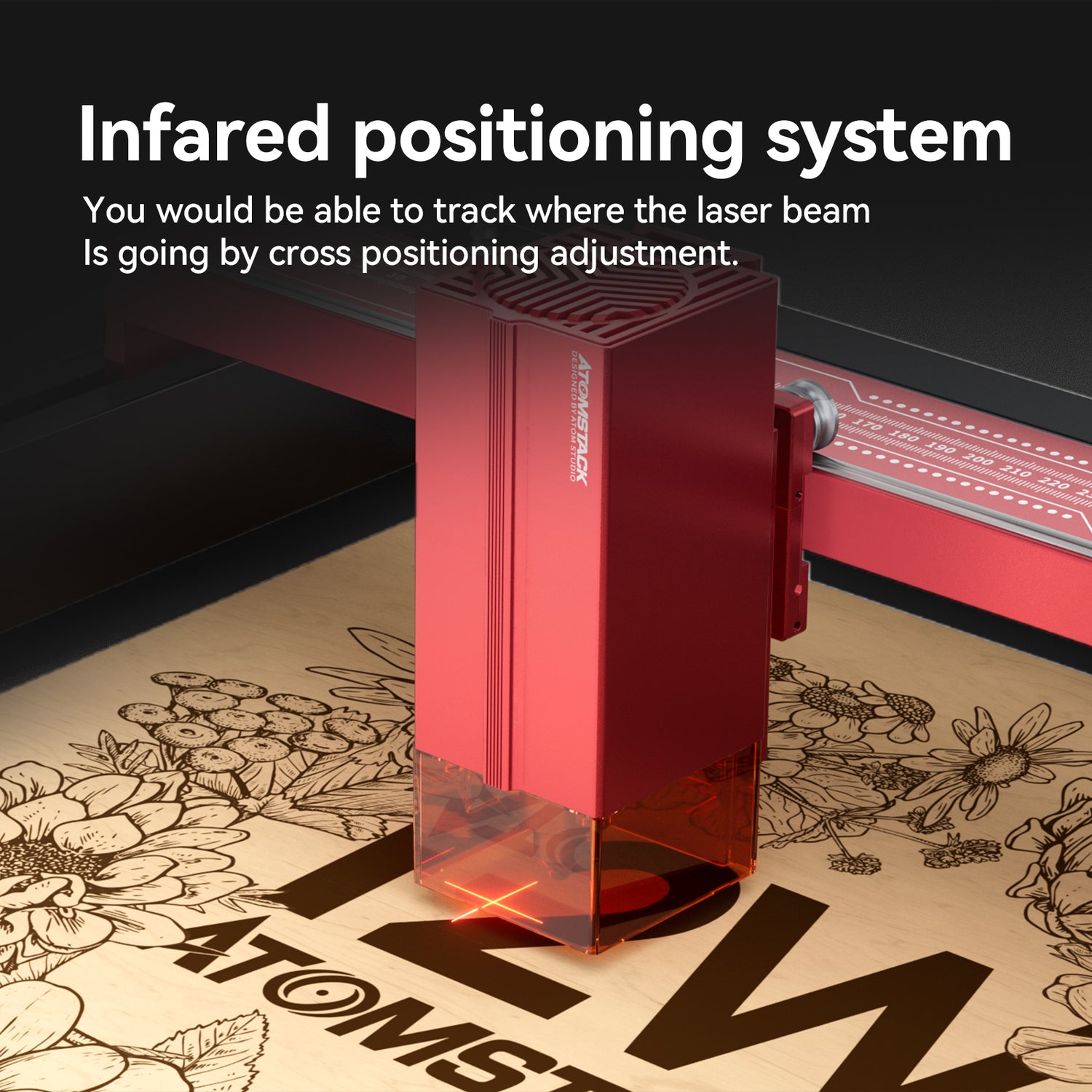 AtomStack A12 Ultra Unibody Frame Laser Engraver