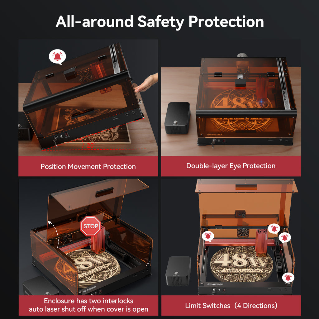 AtomStack A48 Ultra Lasergravierer