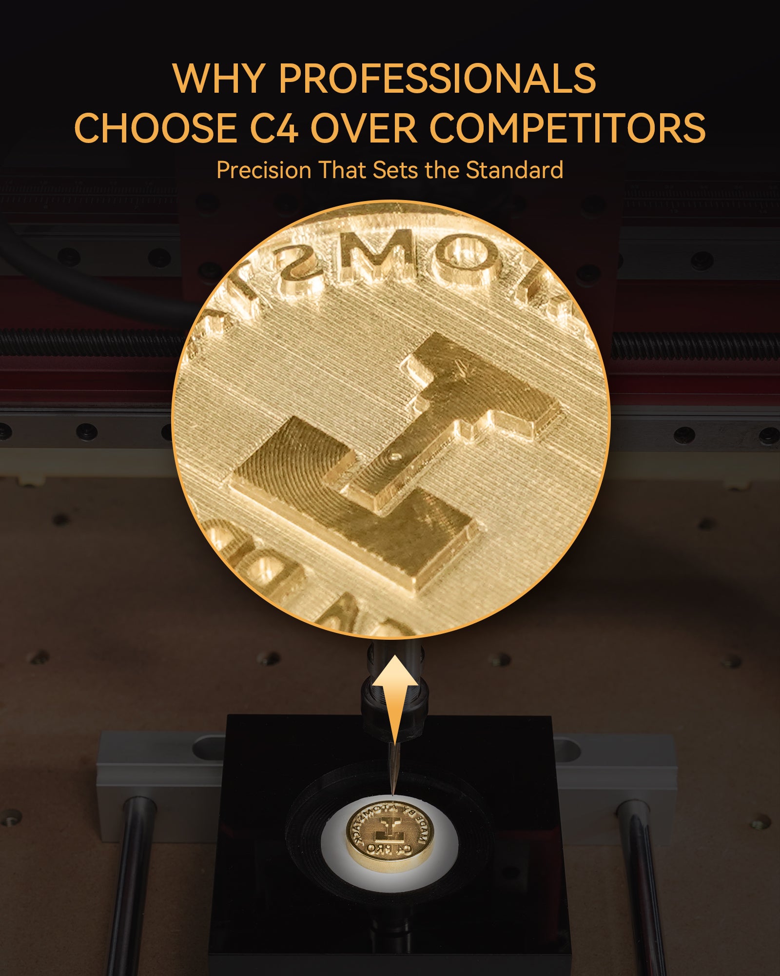 AtomStack C4 Pro CNC-Fräser