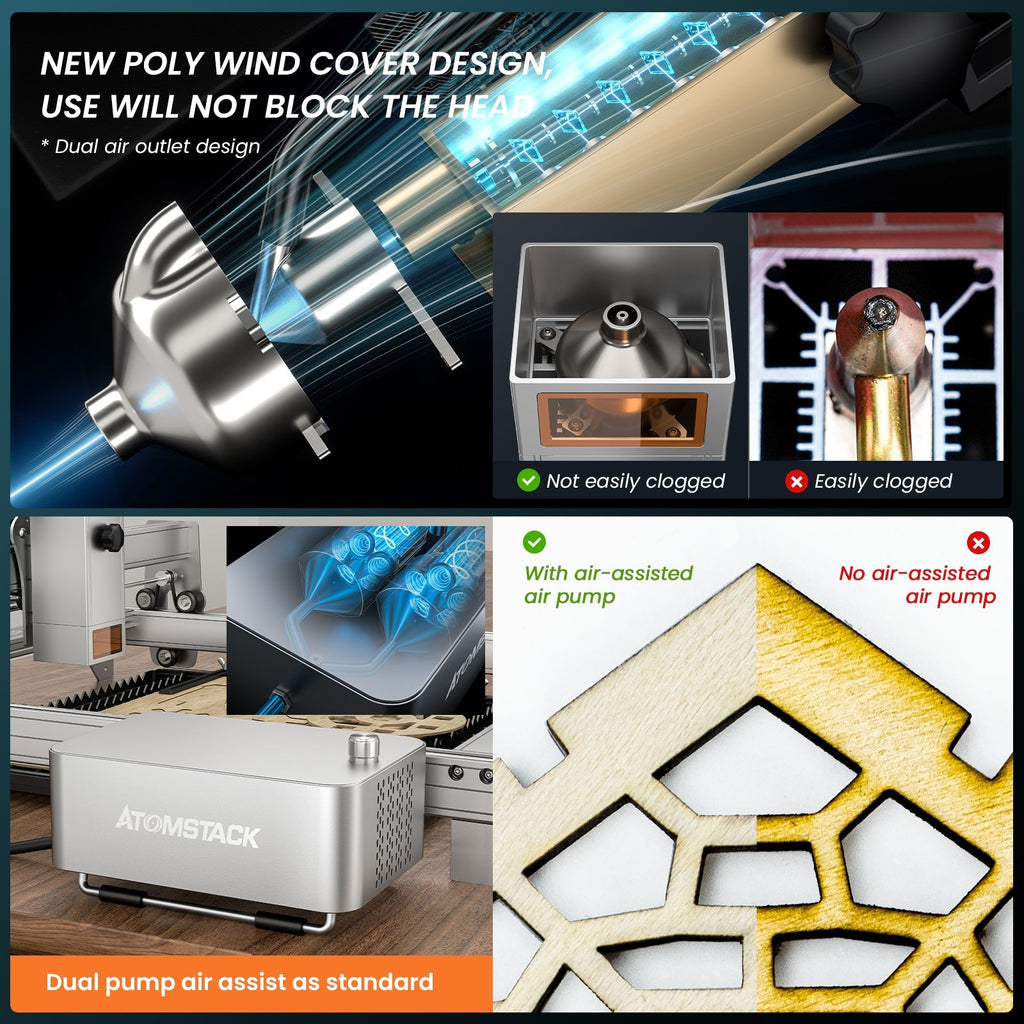 【Reconditionné】 Graveur laser Atomstack X30 Pro/A30 Pro