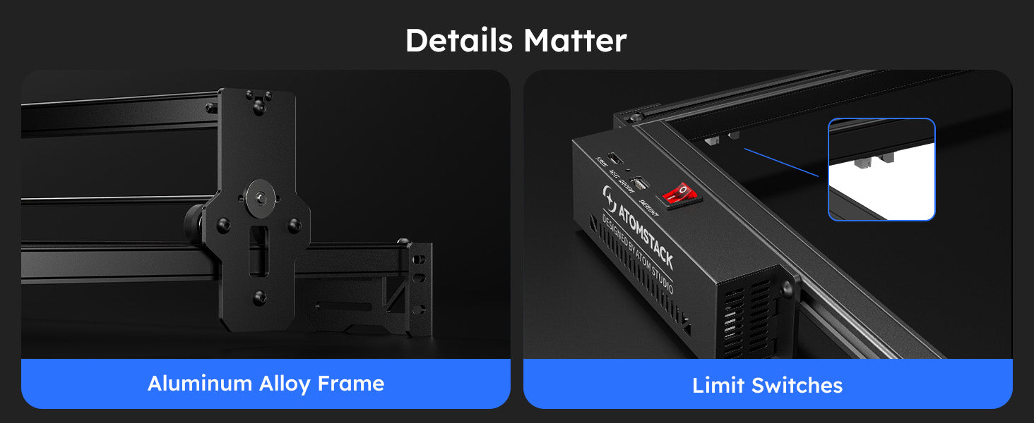 AtomStack Ace Pro V2 Lasergravierer (A20 Pro V2 / A10 Pro V2)