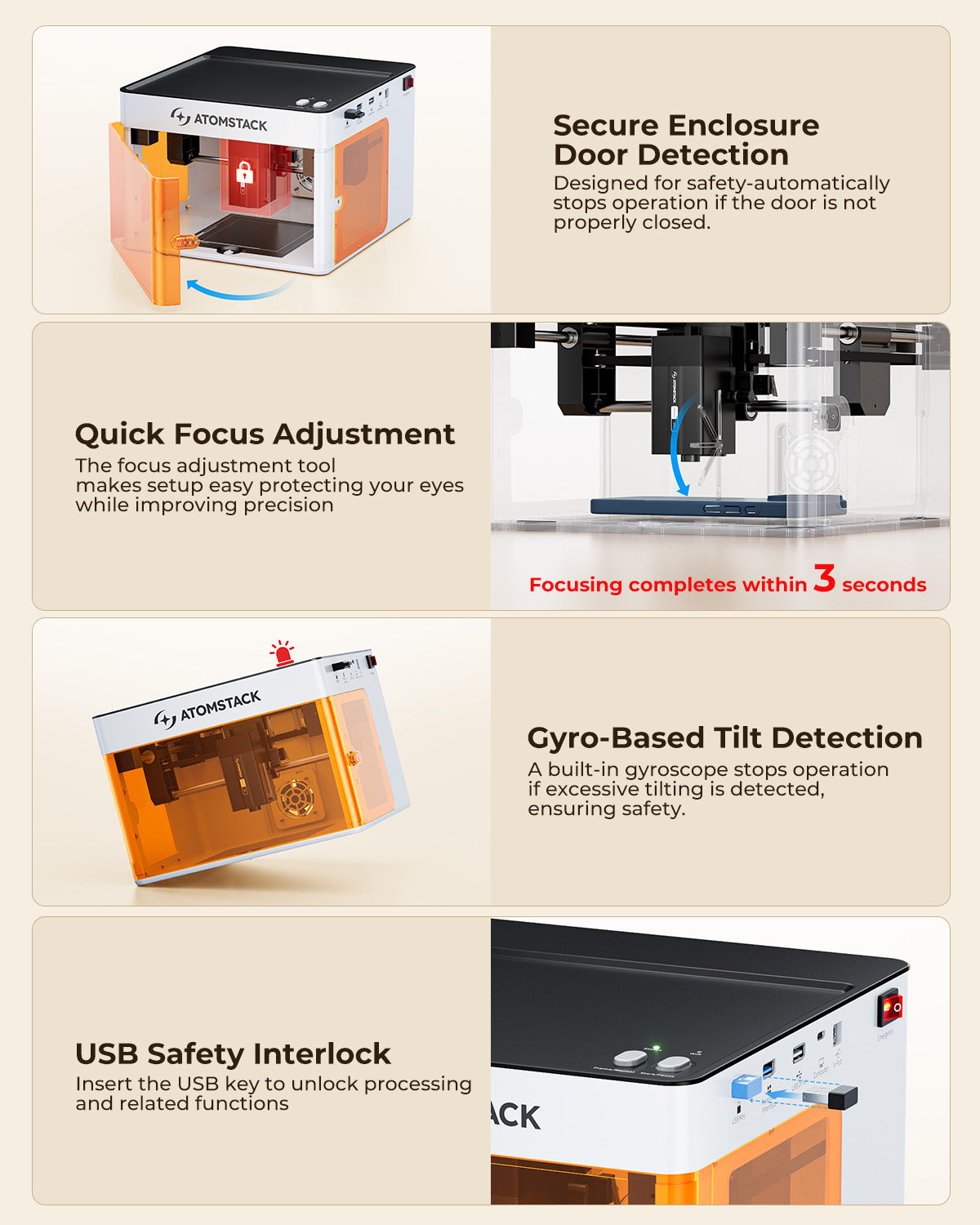 Graveur laser AtomStack P1