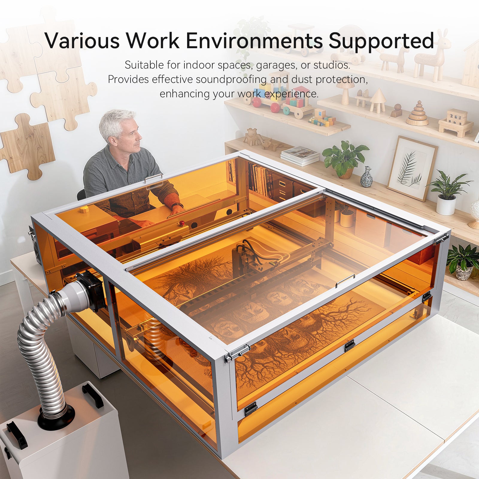 AtomStack B4 Enclosure(For A70 Max/Glacier)