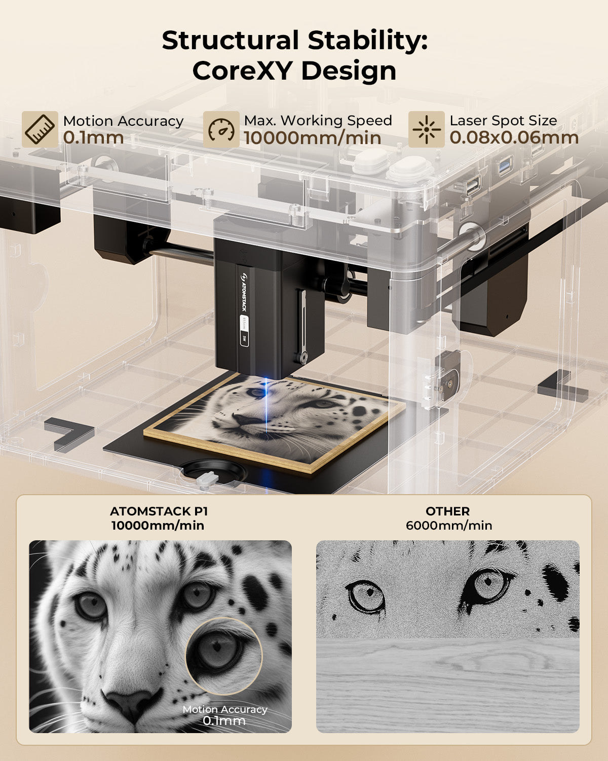 Graveur laser AtomStack P1
