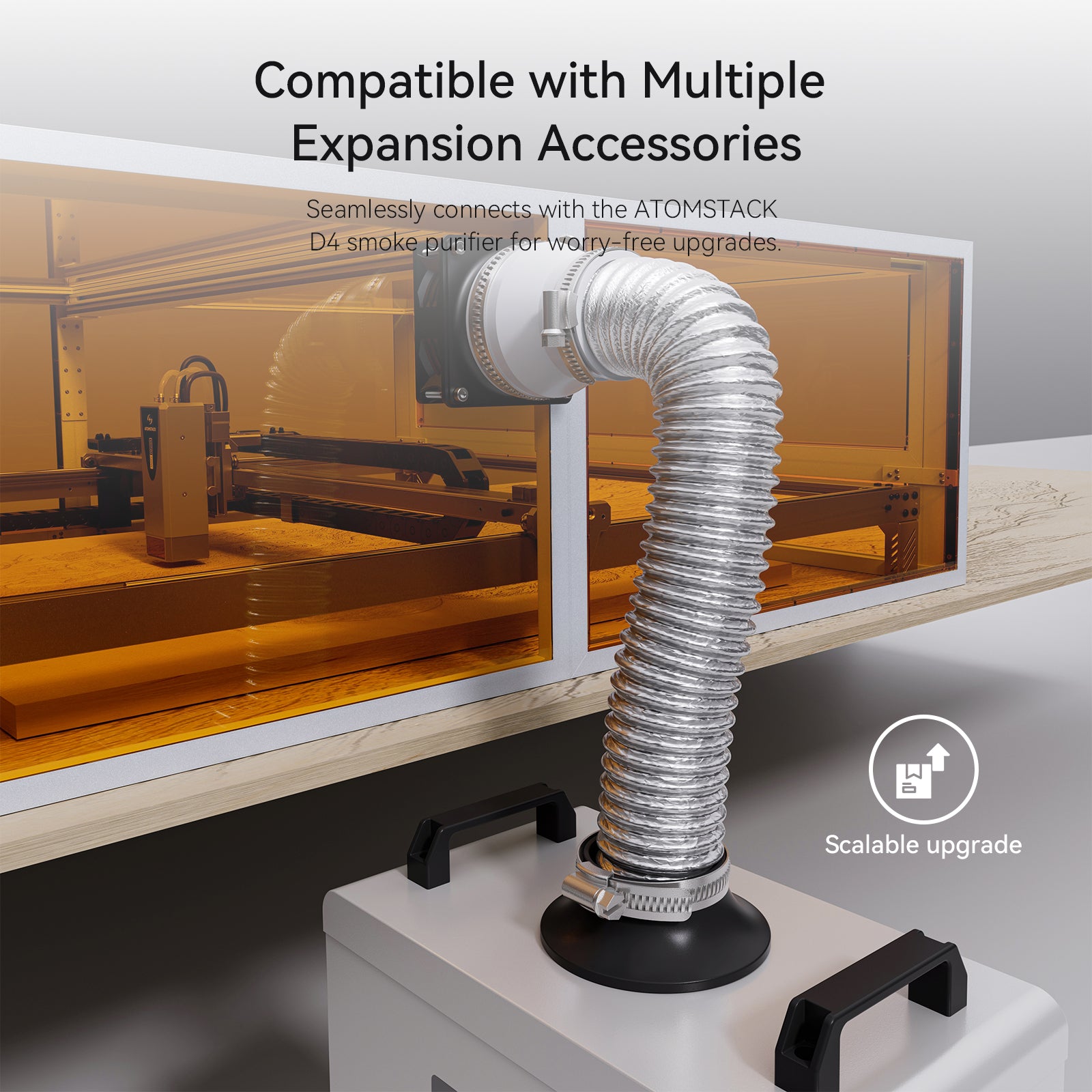 AtomStack B4 Enclosure(For A70 Max/Glacier)