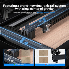 AtomStack Kraft Lite 40W Diode Laser Engraver (UK)