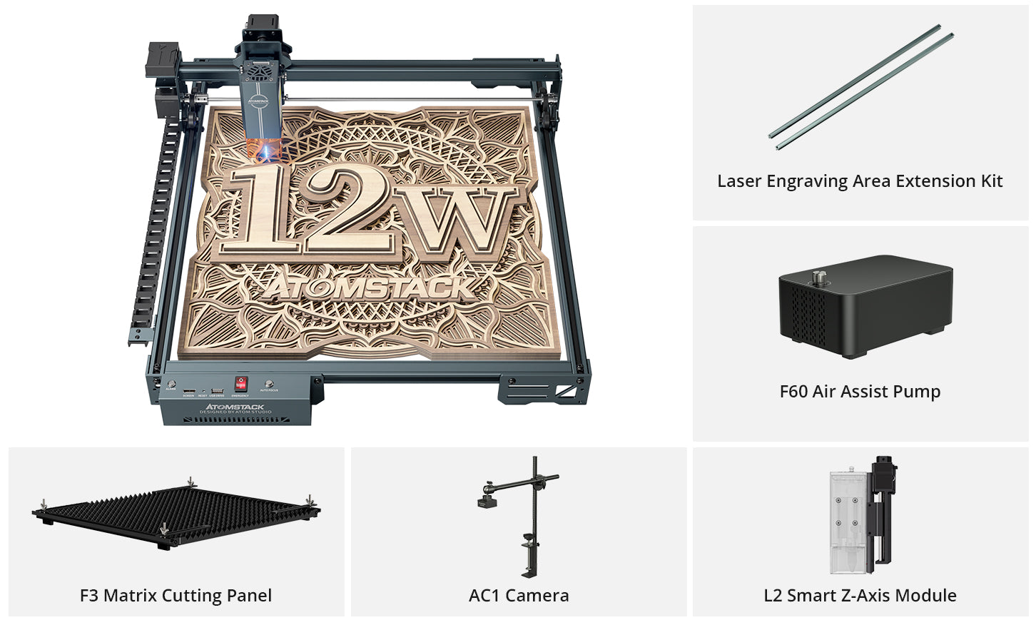 AtomStack A10 Pro V2 Laser Engraver