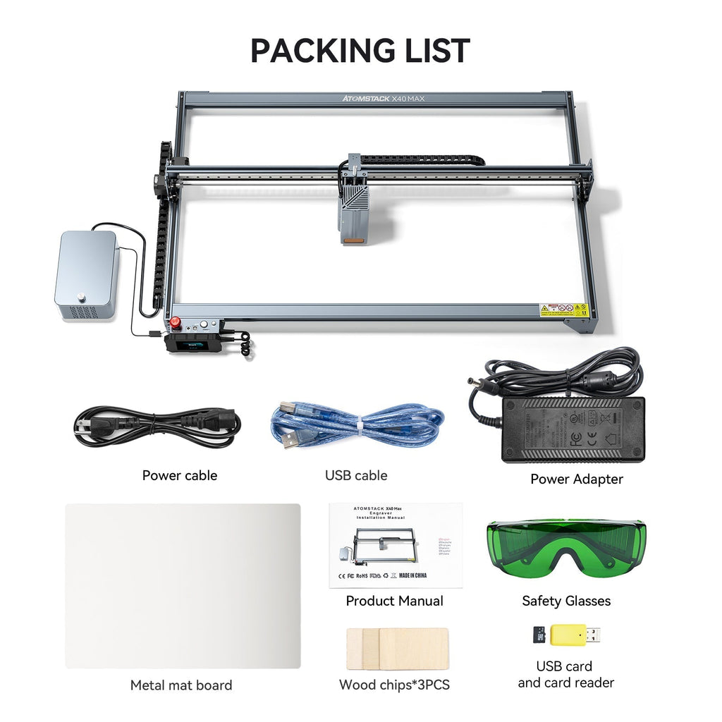 【Reconditionné】 Découpeur laser Atomstack X40 MAX