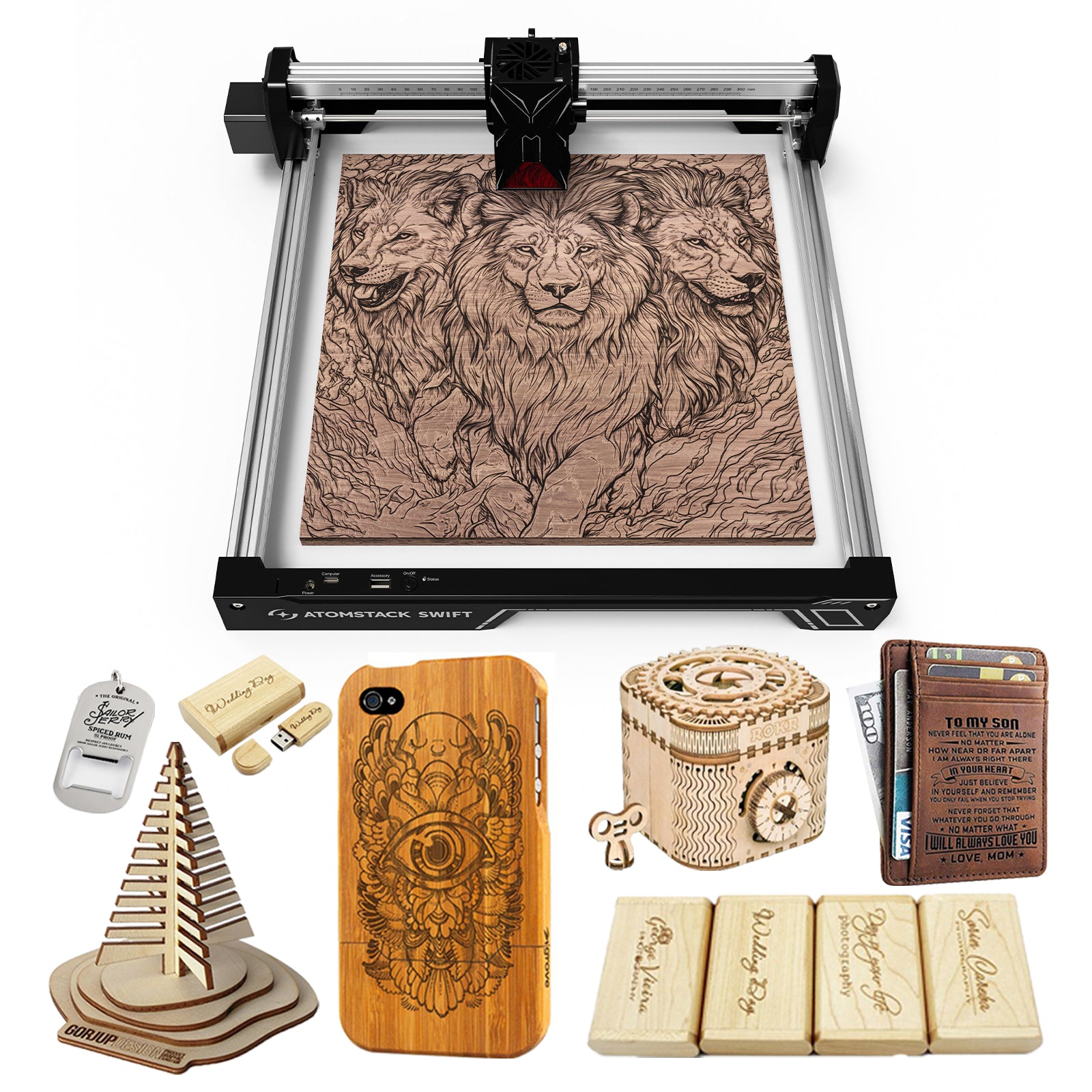 AtomStack Swift Laser Engraver