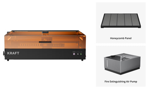 AtomStack Kraft Dual-laser Engraver 20W Diode + 1.2W IR (CA)