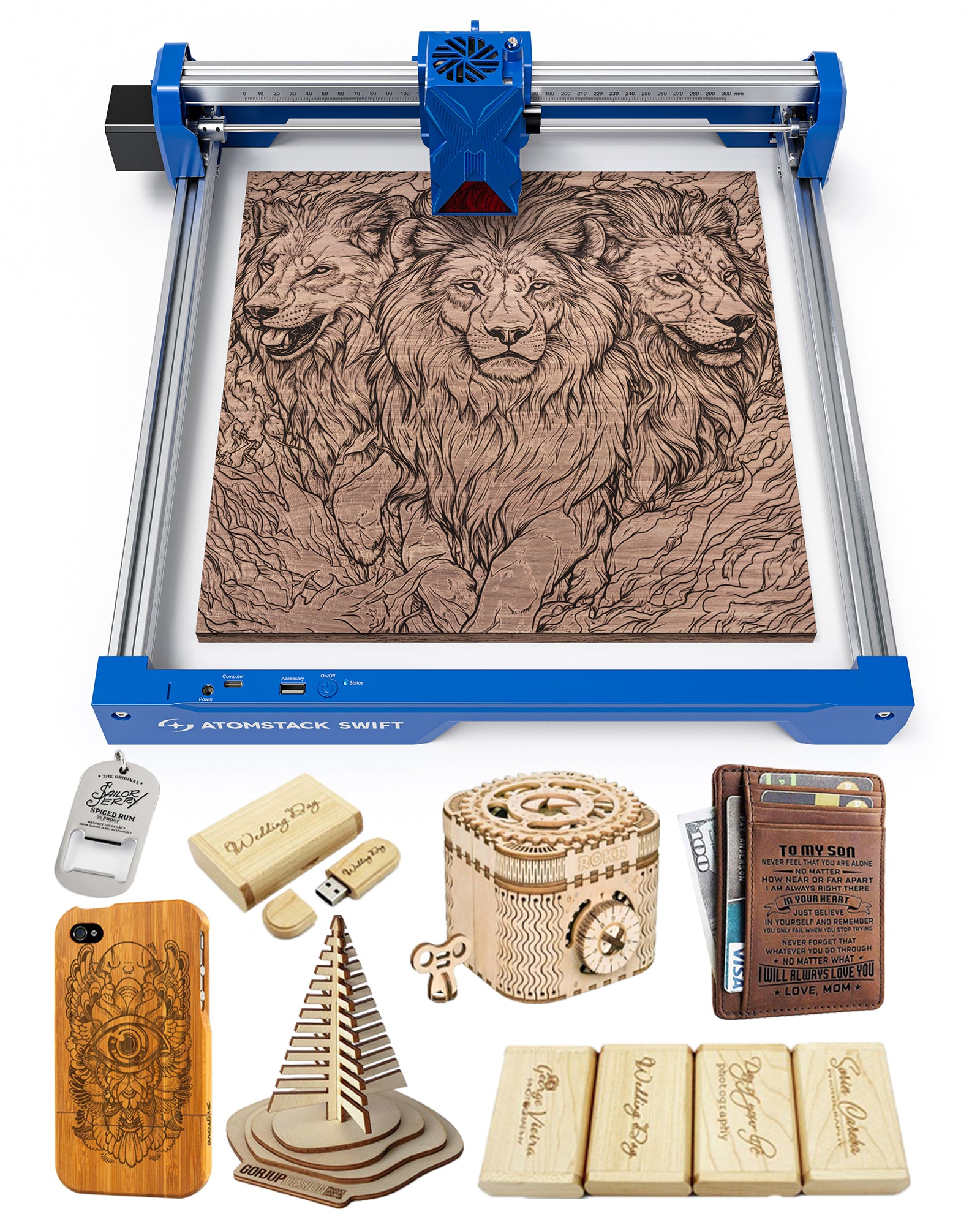 AtomStack Swift Laser Engraver