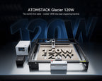 AtomStack Glacier 120W/90W Water-Cooled Diode Laser Engraver