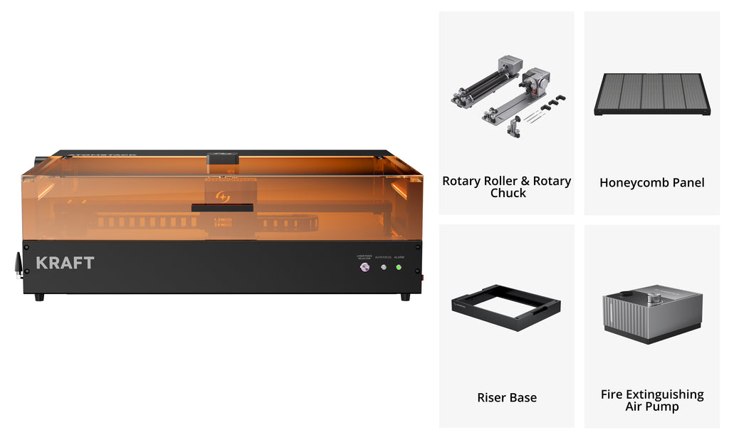 AtomStack Kraft Lite 40W Diode Laser Engraver (UK)