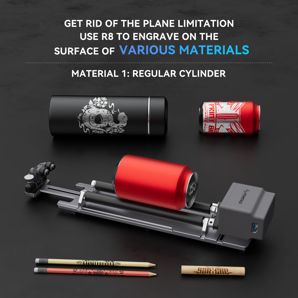 AtomStack R6 Rotary Roller