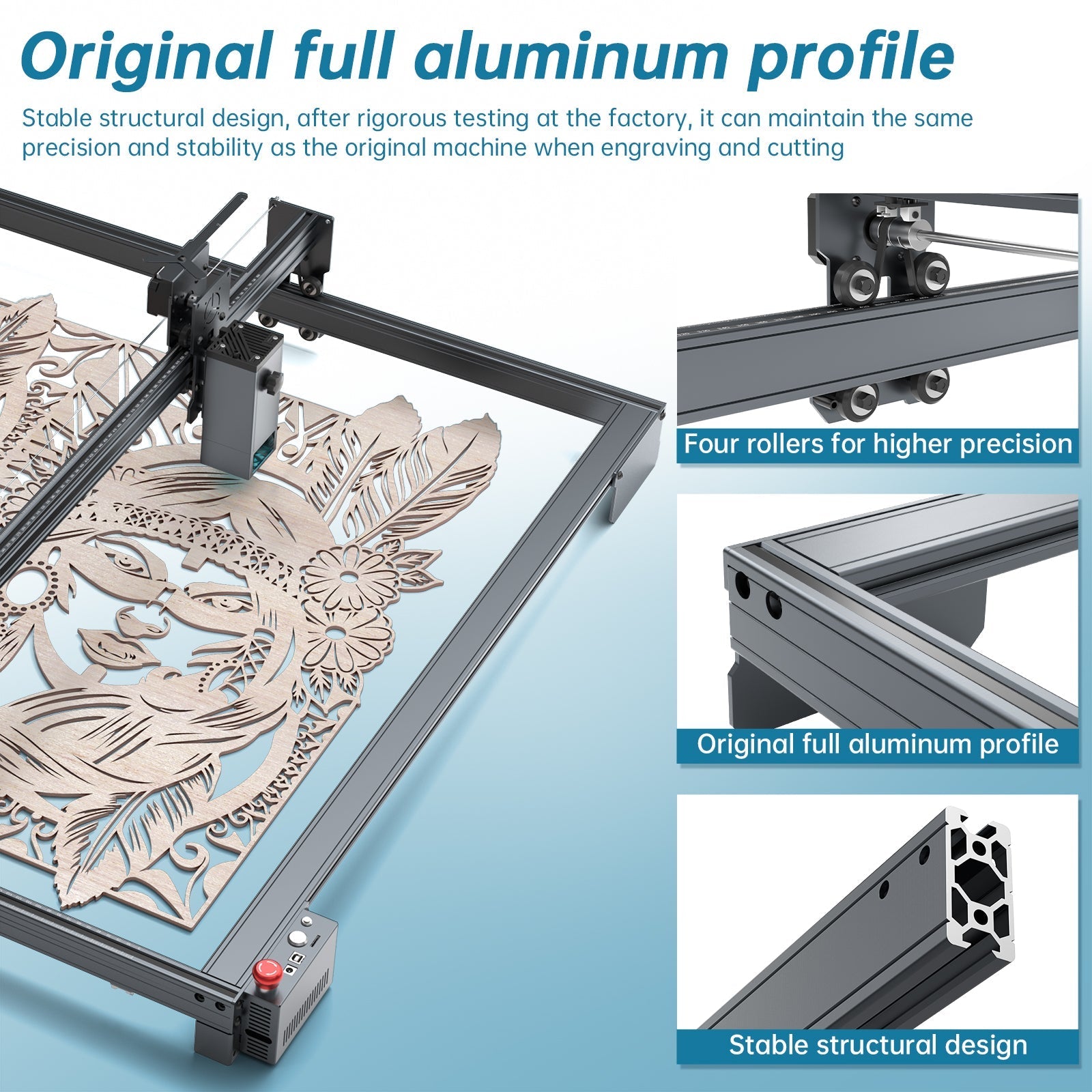 AtomStack E85 Expansion Kit: Enhance Your Laser Engraving Area to 850*800mm