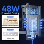 AtomStack A40 Pro V2 Laser Engraver with F60 Air Assist Kit