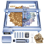 iKier K1 Pro Max: 48W/24W Laser Power Switching Cutter and Engraver
