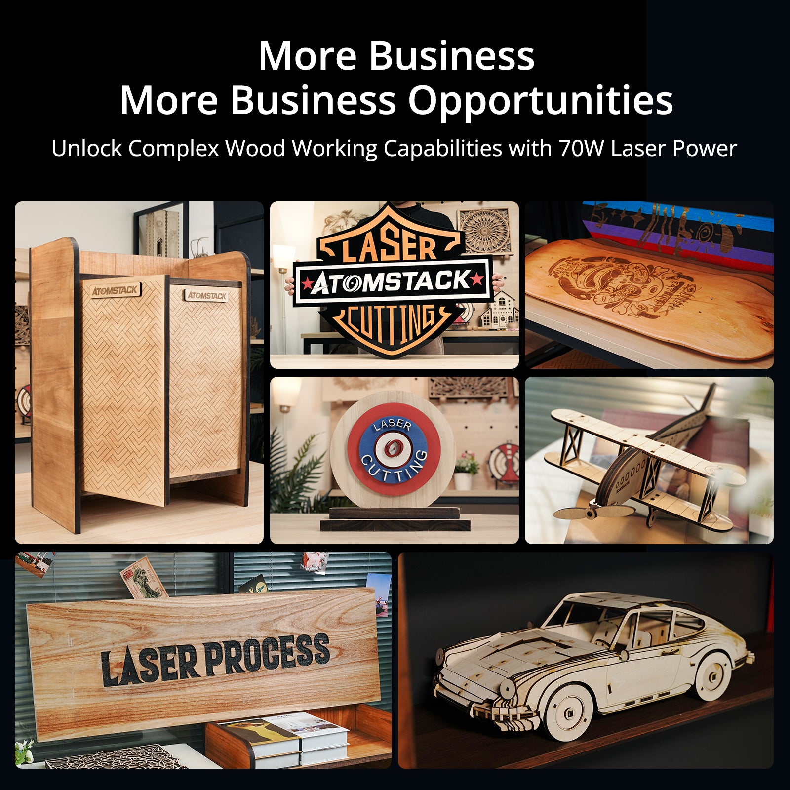 AtomStack Official Website | Unleash Your Creativity With Laser