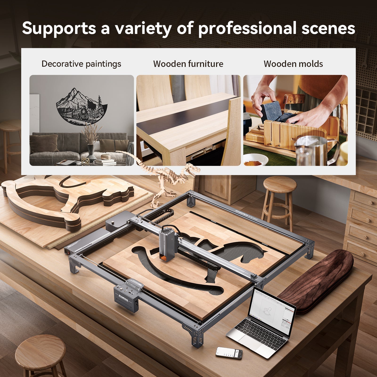 Atomstack X70 Max Laserschneider