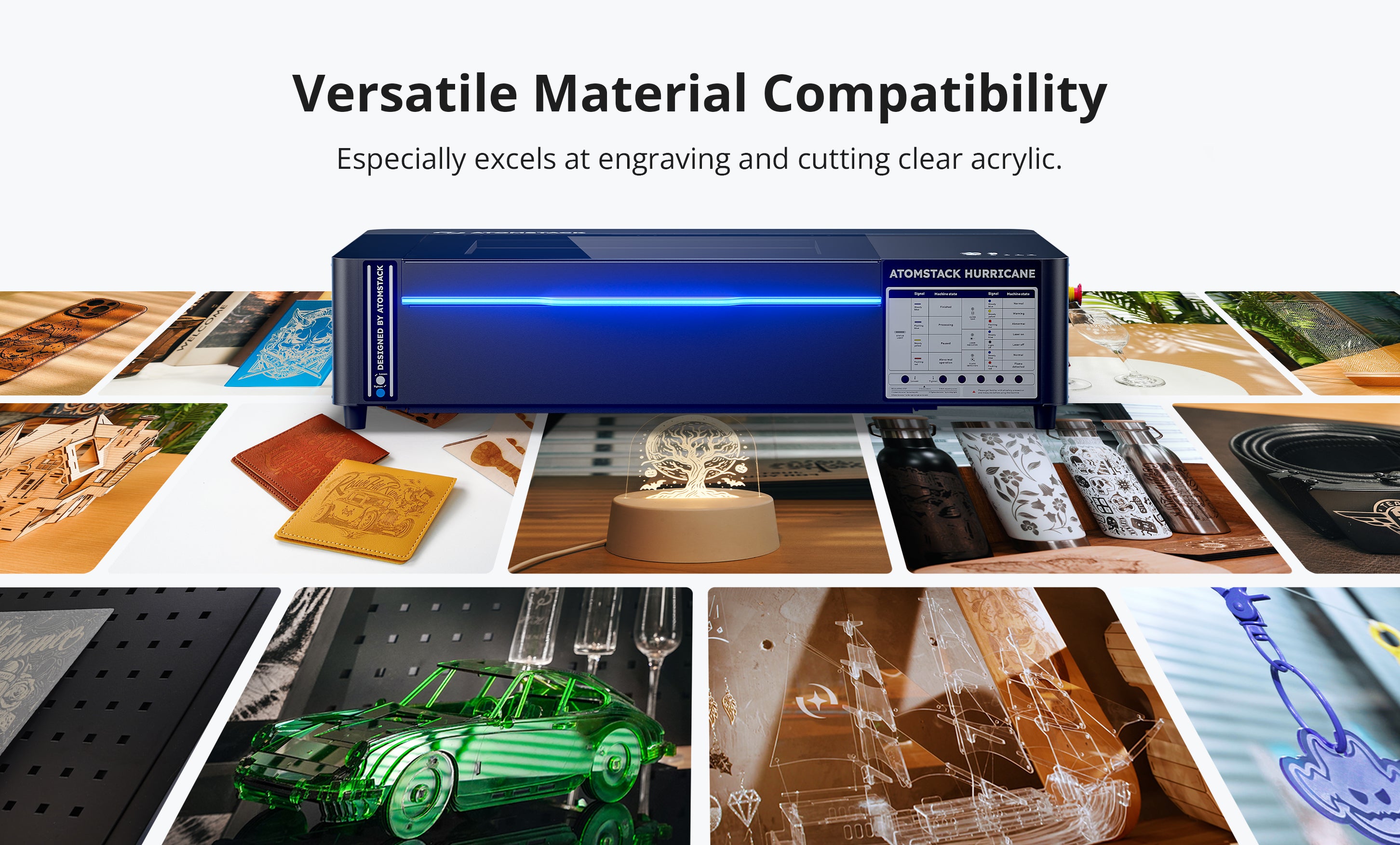 AtomStack Official Website | Unleash Your Creativity With Laser