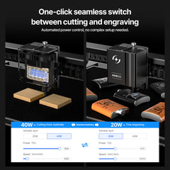 AtomStack Kraft Lite 40W Diode Laser Engraver (UK)