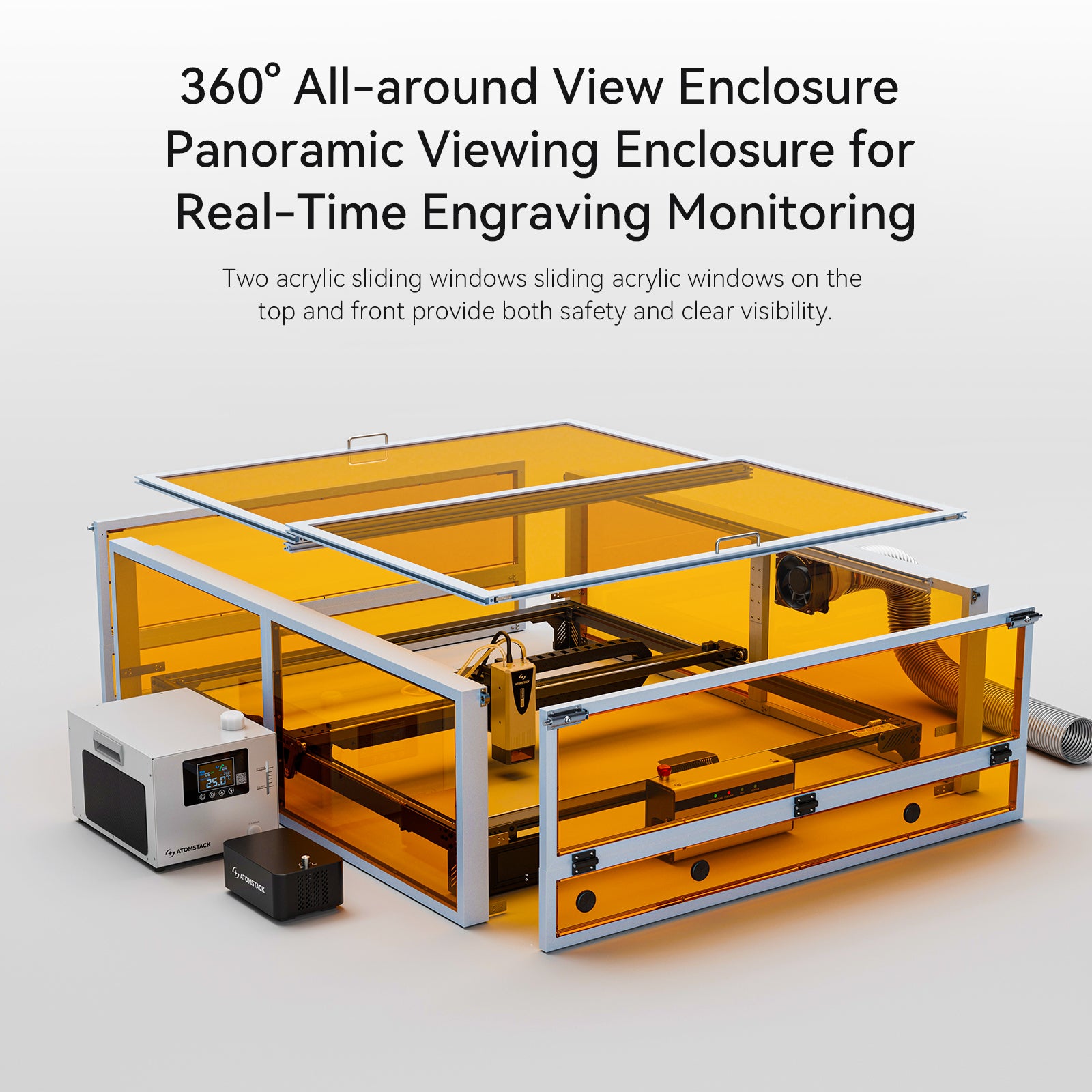 AtomStack B4 Enclosure(For A70 Max/Glacier)