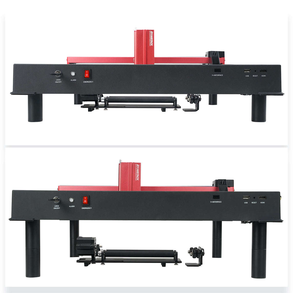AtomStack A24 Pro Optical Power 24W Unibody Frame Laser Engraver