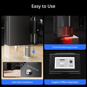 AtomStack A70 Max Lasergravur- und Schneidemaschine